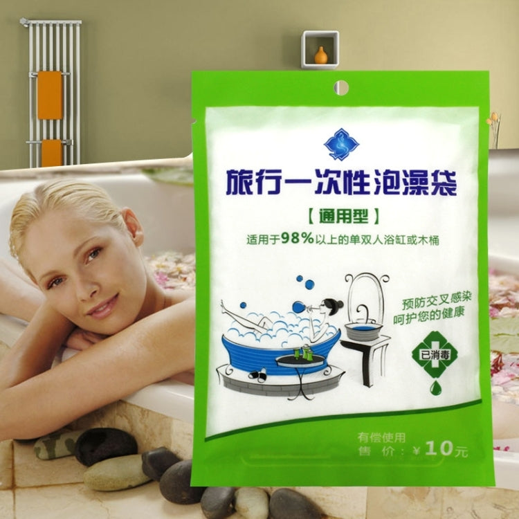 Travel Bathtub Liner Bubble Bath Bag Disposable Thickening SPA Tub Cover Bath Mat, Size: 1.2*2.6m