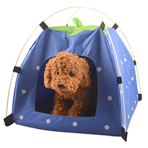 Outdoors High Quality Oxford Cloth Foldable Sun Protection Middle and Small Pet Dog Tent Nest, Dedicated kennel Cat House