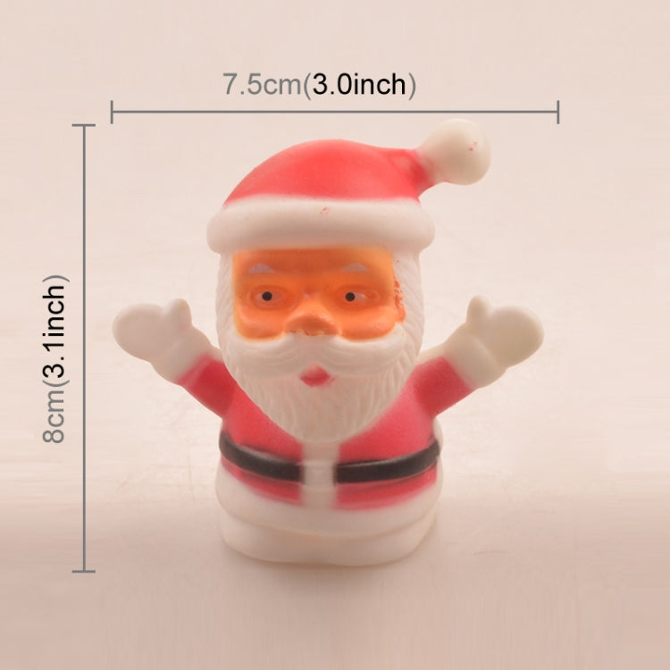 Christmas Decoration Gifts Cool Nightlight, Plastic LED Light-emitting Santa Claus