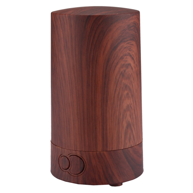 75ML Wood Grain Portable Aromatherapy Air Purifier Humidifier with Colorful LED Light for Home / Office / Car