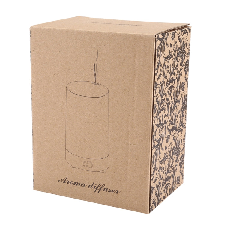 75ML Wood Grain Portable Aromatherapy Air Purifier Humidifier with Colorful LED Light for Home / Office / Car