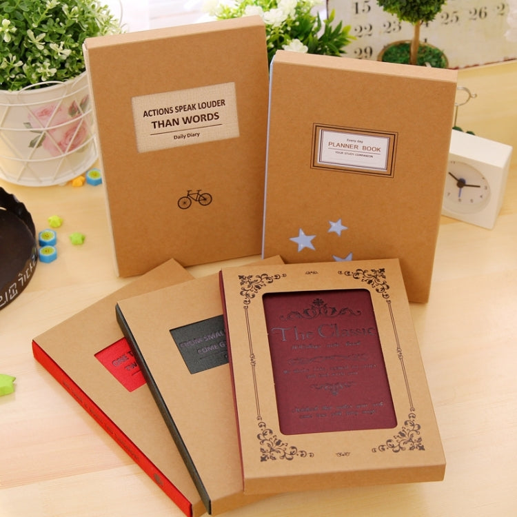 Creative Simple Hard Shell Notepad Student Simple Diary Notepad Sketch Graffiti Note Book School Stationery Office Supplies, Random Pattern Delivery