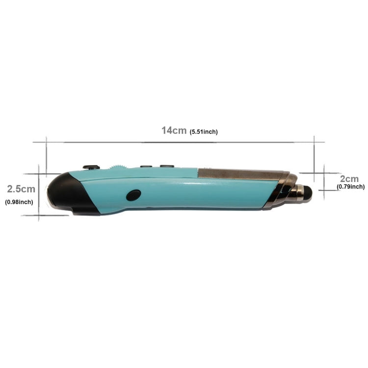 PR-08 2.4G Innovative Pen-style Handheld Wireless Smart Mouse, Support Windows 8 / 7 / Vista / XP /  2000 / Android / Linux / Mac OS. , Effective Distance: 10m