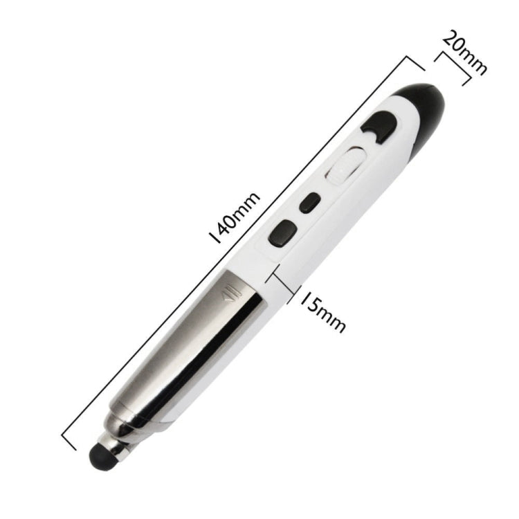 PR-08 2.4G Innovative Pen-style Handheld Wireless Smart Mouse, Support Windows 8 / 7 / Vista / XP /  2000 / Android / Linux / Mac OS. , Effective Distance: 10m
