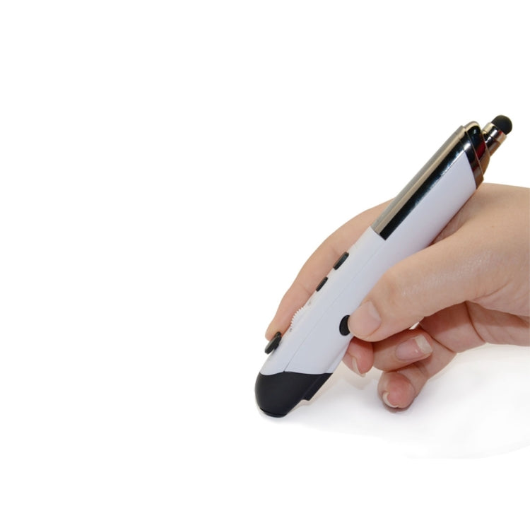 PR-08 2.4G Innovative Pen-style Handheld Wireless Smart Mouse, Support Windows 8 / 7 / Vista / XP /  2000 / Android / Linux / Mac OS. , Effective Distance: 10m