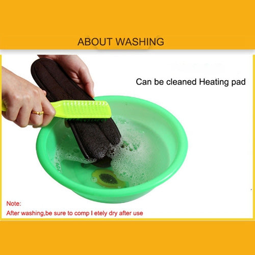 USB Electric Powered Heated Insoles Keep Feet Warm Pad with USB Cable & Power Adapter, Size: 41-42 yard(Brown)