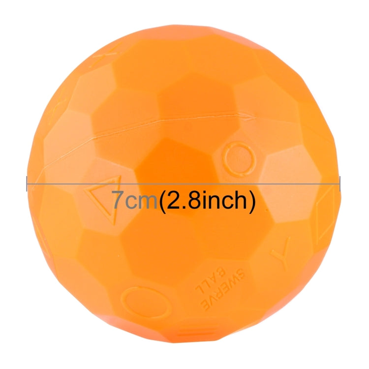 3 PCS Children Present Outdoor Playing Game Swerve Ball Playing Toy(Orange)