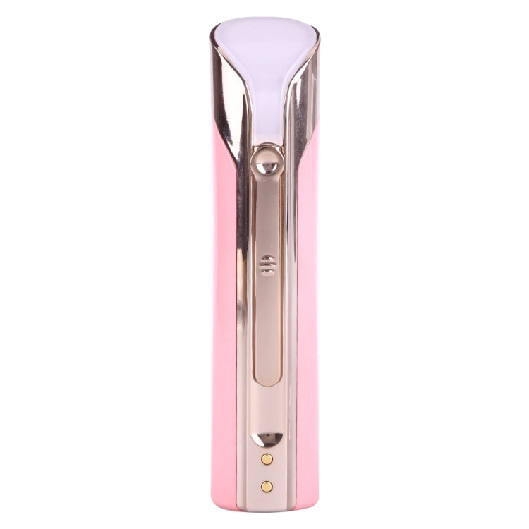 Portable Handy Smart Nano Facial SPA Mist Sprayer, Skin Test / Nano Spray / APP / Rechargeable Moisturizing and Hydrating(Pink)