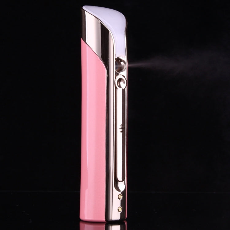 Portable Handy Smart Nano Facial SPA Mist Sprayer, Skin Test / Nano Spray / APP / Rechargeable Moisturizing and Hydrating(Pink)
