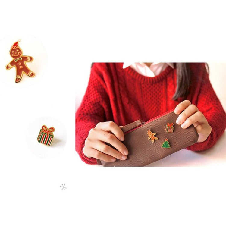 3 PCS Christmas Theme Fashion Women Brooch Gift Accessories, Random Style Delivery