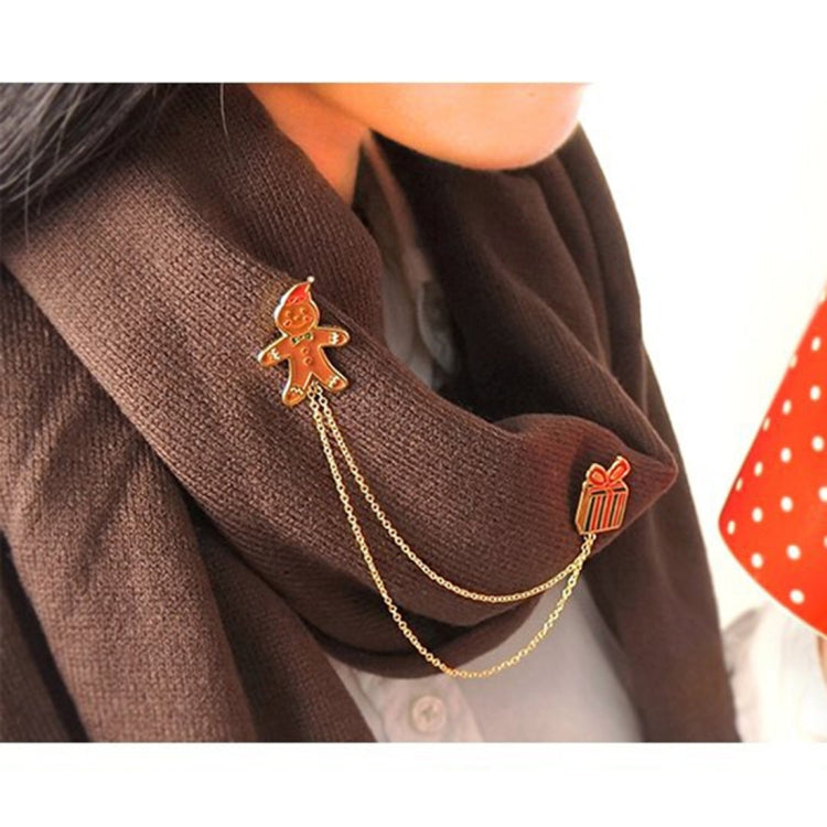 3 PCS Christmas Theme Fashion Women Brooch Gift Accessories, Random Style Delivery