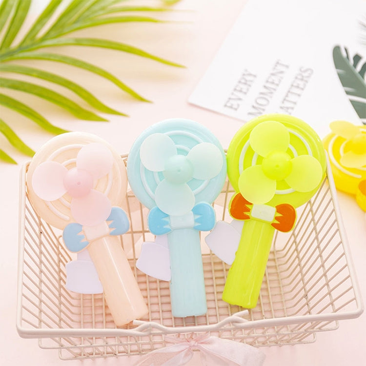 A715 Portable Handheld Mini Cartoon Lollipop Toy Fan (Color Random Delivery)