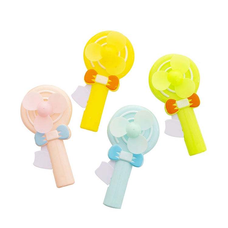 A715 Portable Handheld Mini Cartoon Lollipop Toy Fan (Color Random Delivery)