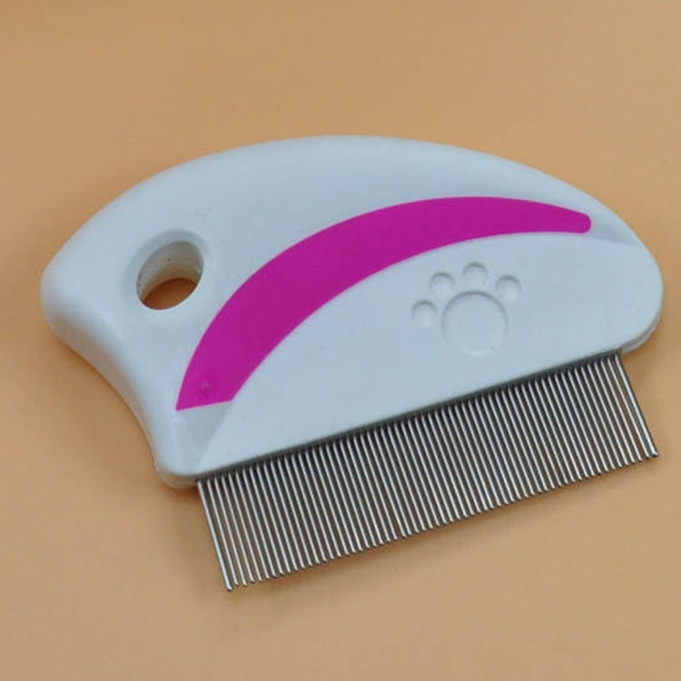 5 PCS Stainless Steel Needle Combs Pet Fleas Removal Beauty Supplies, Random Color Delivery