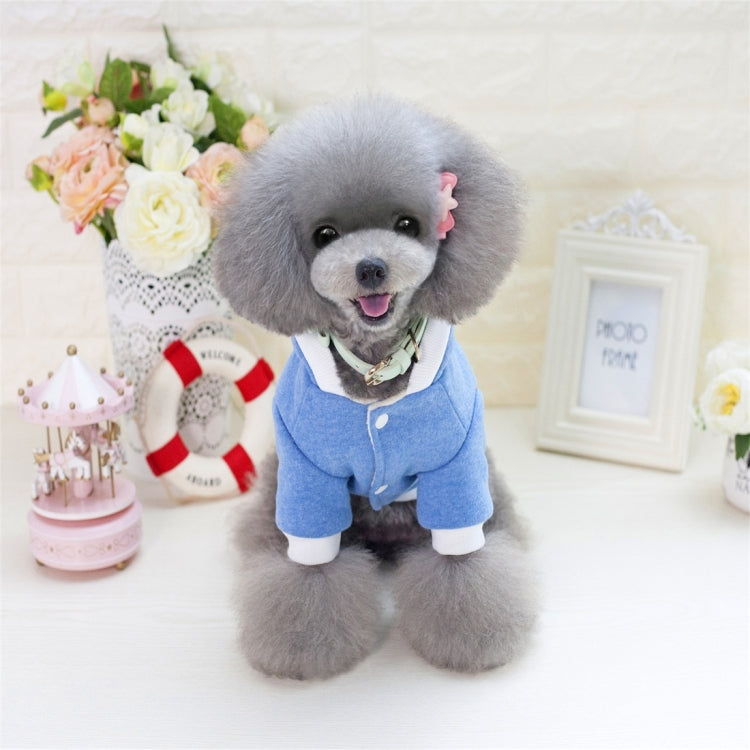 New Style Pet Dogs Clothes Double Colors Cartoon Chicken Both Feet Warm Hooded Cotton-padded Clothes, Size: M, Bust: 37cm, Neck: 26cm