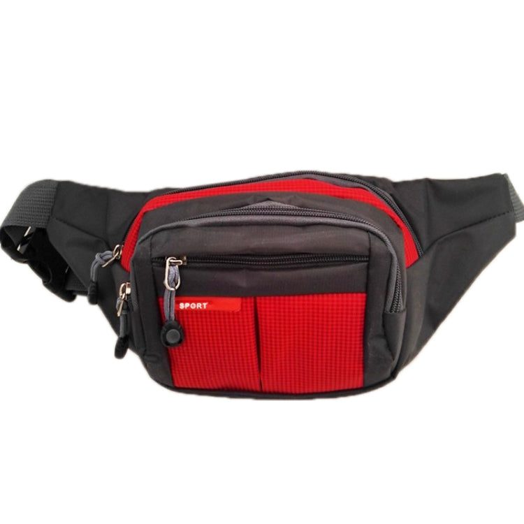 Fashion Multi-function Men Outdoor Sports Running Adjustable Breathable Waist Bag