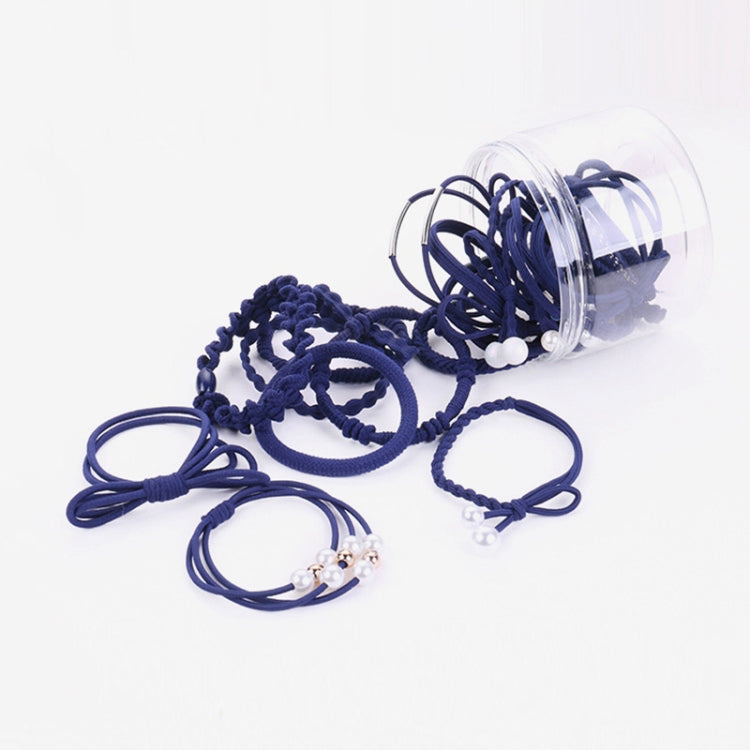 24 PCS/Boxed Simple Creative Lady Pearl Bowknot Style Hair Band