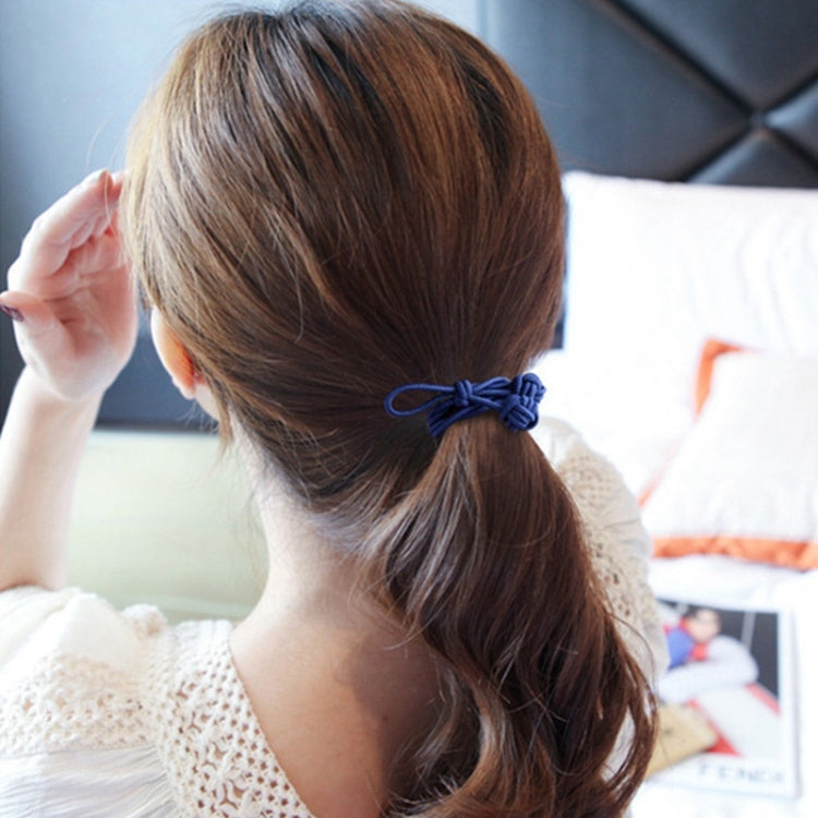 24 PCS/Boxed Simple Creative Lady Pearl Bowknot Style Hair Band