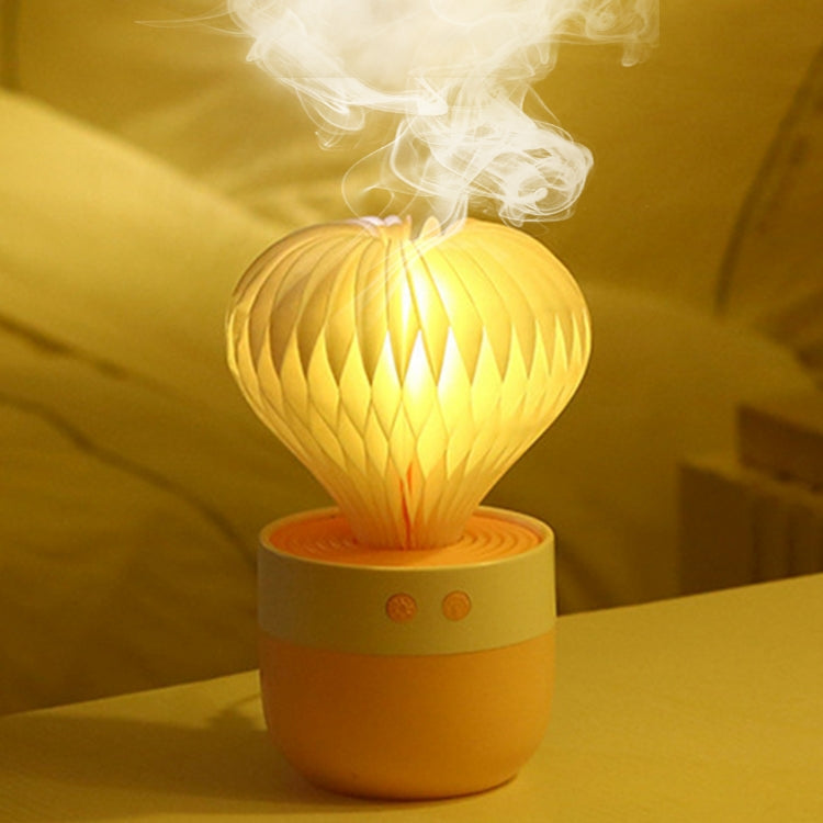 150ML Mini Portable Cactus Shape USB Colourful LED Night Light Mist Air Humidifier Beauty Replenishment Freshener for Home
