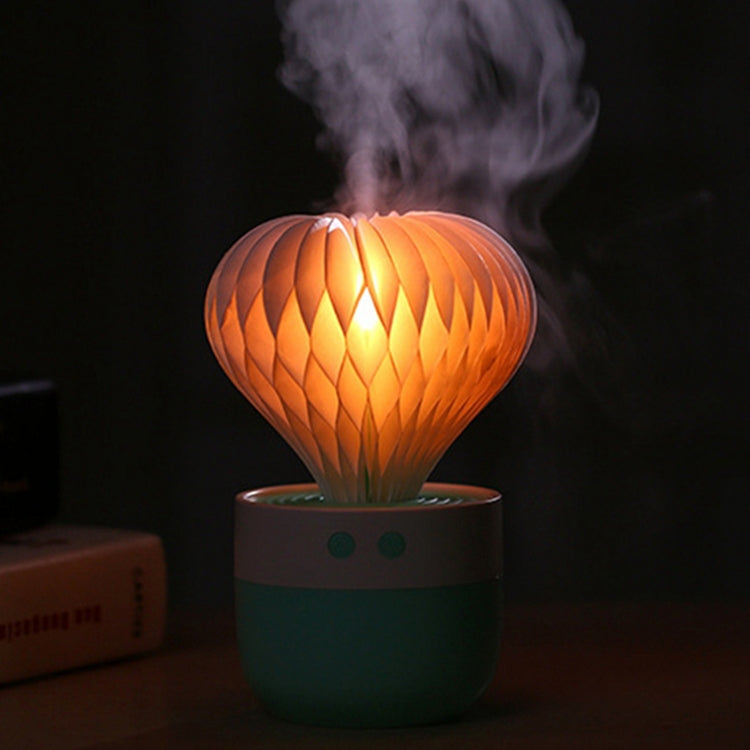 150ML Mini Portable Cactus Shape USB Colourful LED Night Light Mist Air Humidifier Beauty Replenishment Freshener for Home