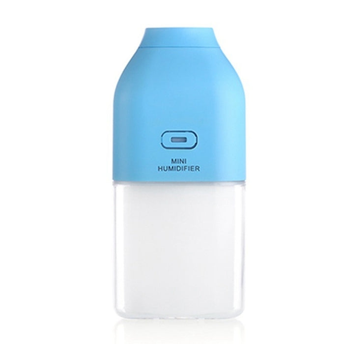 130ML Mini Portable Energy Bottle Shape USB LED Colourful Night Light Humidification Air Humidifier for Home / Office / Car