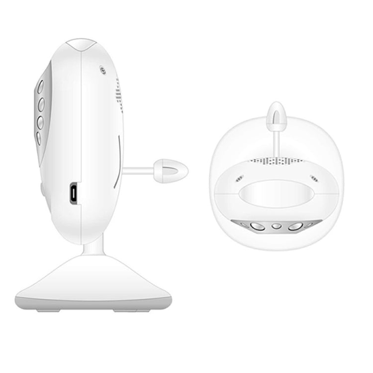 BM-108 2.4 inch LCD 2.4GHz Wireless Surveillance Camera Baby Monitor with 8-IR LED Night Vision, Two Way Voice Talk(White)