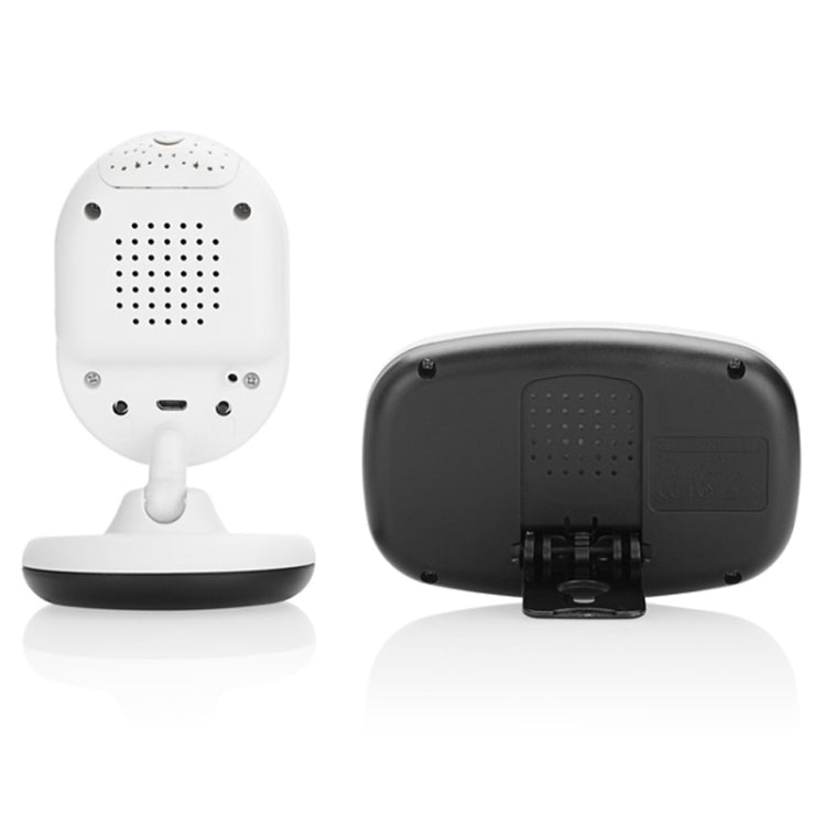 BM-SP820 2.4 inch LCD 2.4GHz Wireless Surveillance Camera Baby Monitor with 7-IR LED Night Vision, Two Way Voice Talk(White)