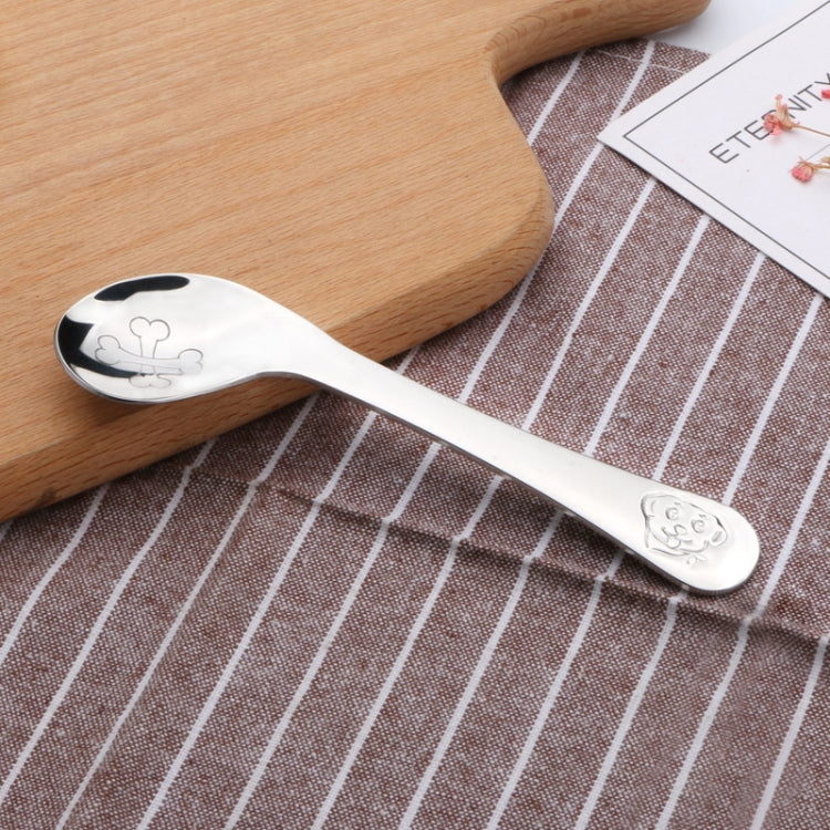 Creative Cartoon Baby Stainless Steel Spoon