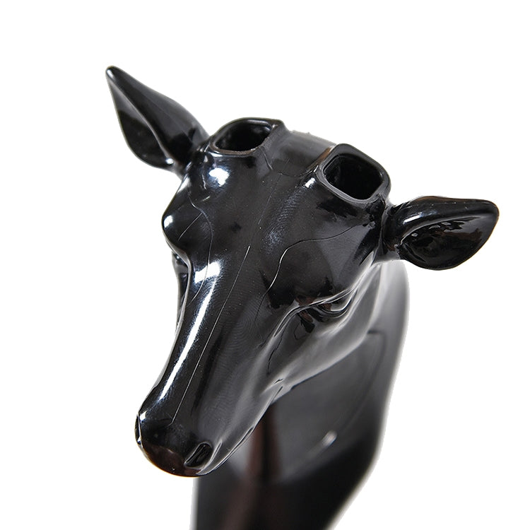 6 PCS Creative Three-dimensional Multifunctional Deer Head Animal Decorative Hook Coat Hook Retro Clothes Hanging Creative Home Crafts, Random Style Delivery