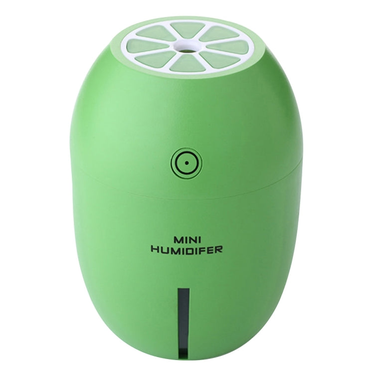180ML Creative Lemon Shape USB Air Humidifier with Luminous & Transparent Water Line & Water Shortage Power Off Protection for Car & Office & Home
