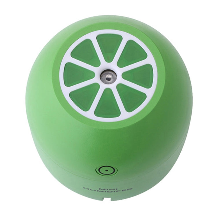 180ML Creative Lemon Shape USB Air Humidifier with Luminous & Transparent Water Line & Water Shortage Power Off Protection for Car & Office & Home