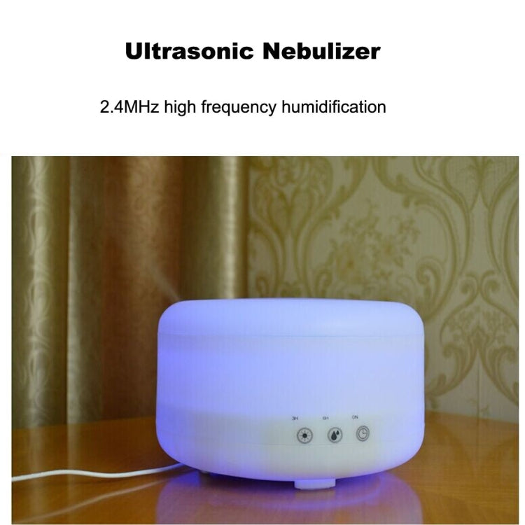 1000ML Timed Ultrasonic Aromatherapy Air Humidifier with 7-Colours LED Lights & Water Shortage Power Off Protection