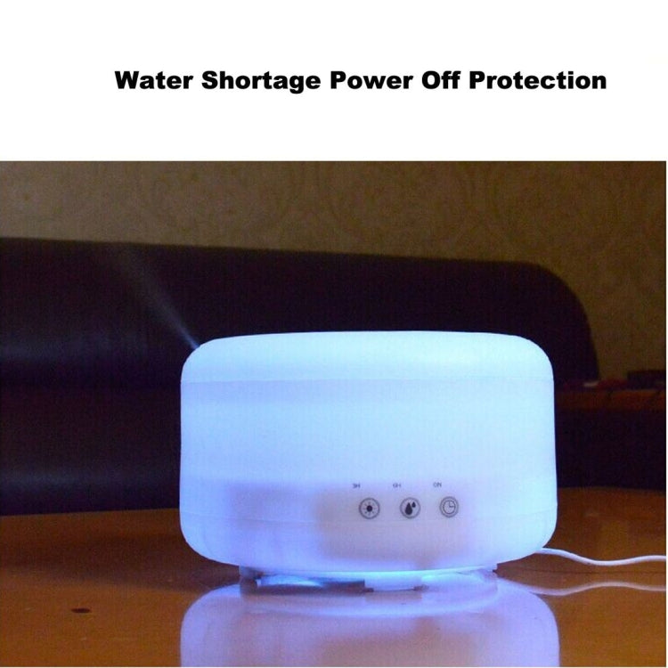 1000ML Timed Ultrasonic Aromatherapy Air Humidifier with 7-Colours LED Lights & Water Shortage Power Off Protection