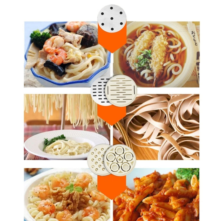 5 Molds Household Manually Small Stainless Steel Pressing Style Handhold Noodle Machine