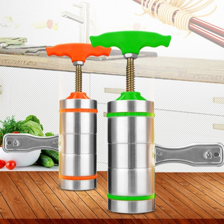 9 Molds Household Manually Small Stainless Steel Pressing Style Handhold Noodle Machine
