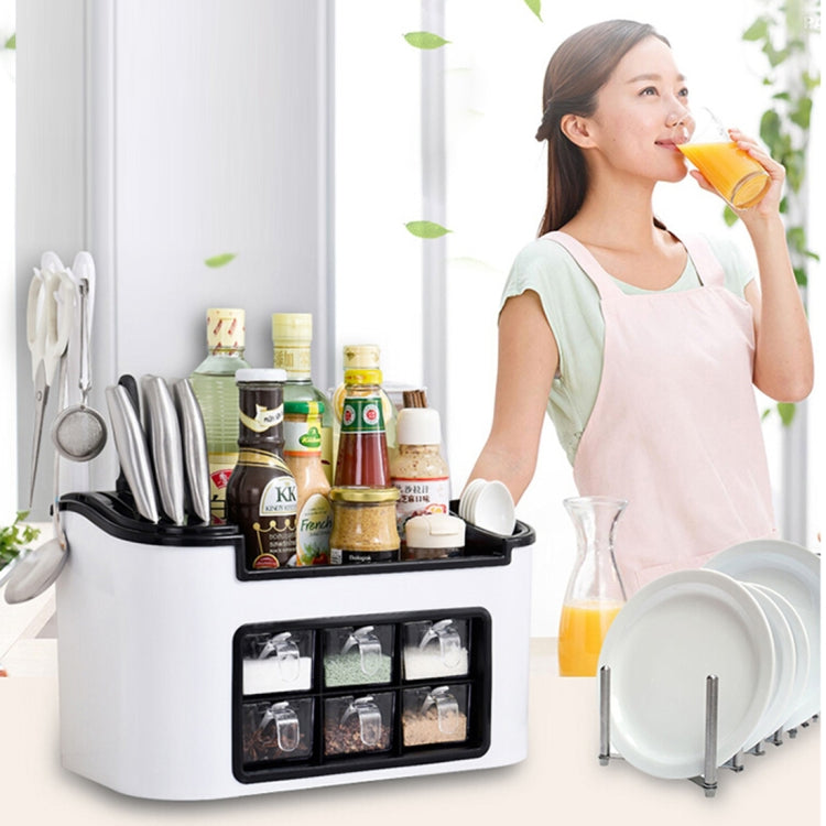 Kitchen Multifunctional Season Boxed Set Plastic Condiment Bottle Mix Tool Holder