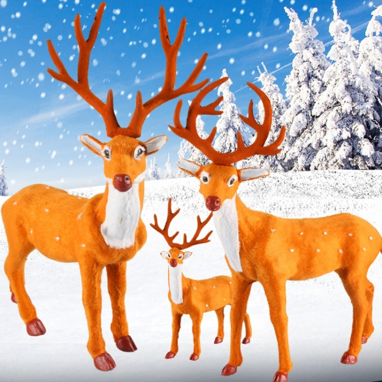 Christmas Simulation Deer Christmas Decoration, Size: 23*18*8cm