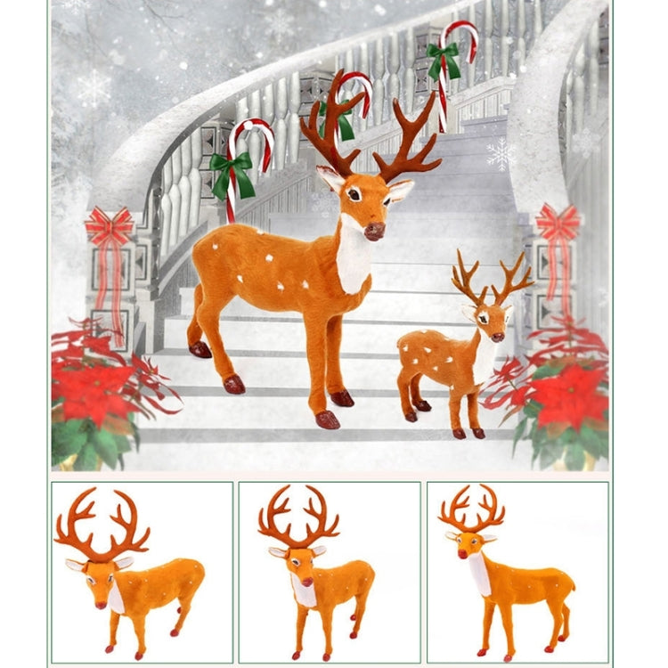 Christmas Simulation Deer Christmas Decoration, Size: 29*21*8cm