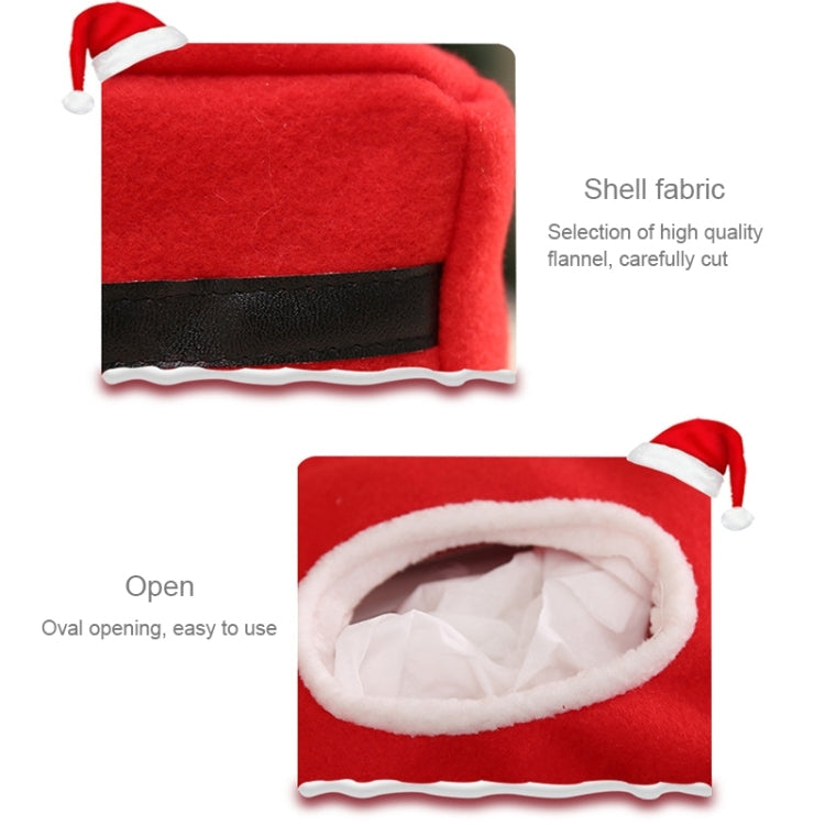 2 PCS Christmas Napkin Box Christmas Holiday Supplies Decorations, Random Style Delivery, Size: 25*15*10cm
