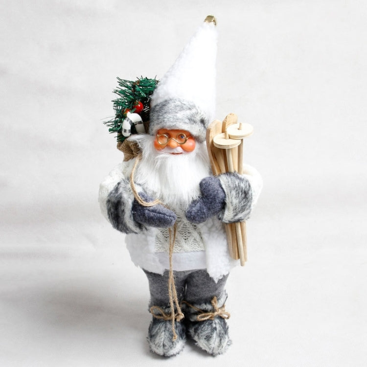 Christmas Ornamentation Christmas Gift Santa Doll Toy, Size: 30*17*13cm