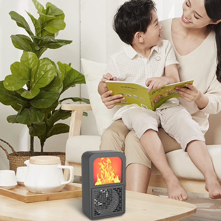600W Portable Mini Handy Air Heater Warm Fan Blower Heater Radiator Warmer for Office, Home, AC 220V
