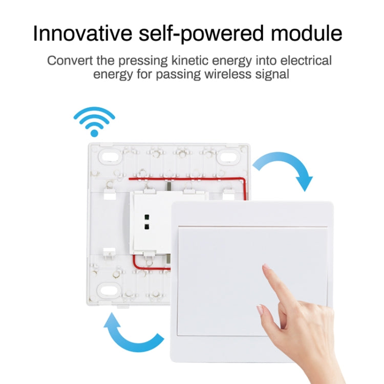 436W Wireless WiFi Smart Self-power Switch, 1 Output