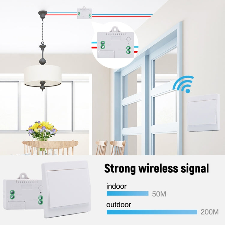 436W Wireless WiFi Smart Self-power Switch, 1 Output
