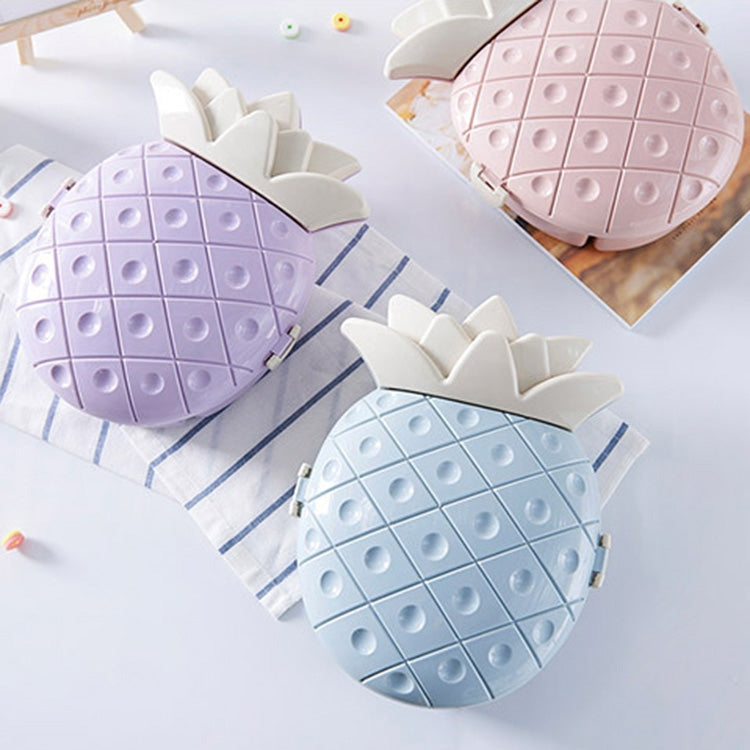2 PCS Cute Pineapple Style PP Candy Fruit Box Plate Ramdon Color Delivery