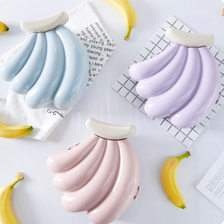 2 PCS Cute Banana Style PP Candy Fruit Box Plate Ramdon Color Delivery