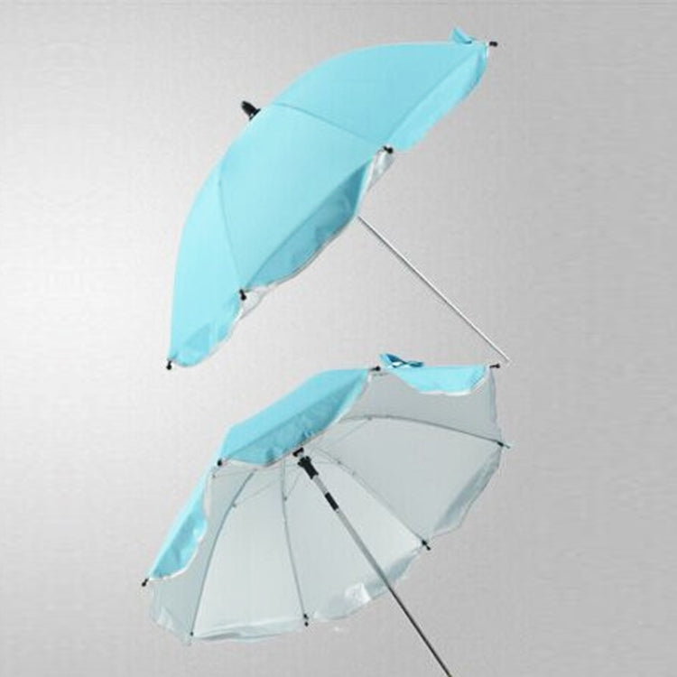 Adjustable Laciness Umbrella For Golf Carts, Baby Strollers/Prams And Wheelchairs To Provide Protection From Rain And The Sun