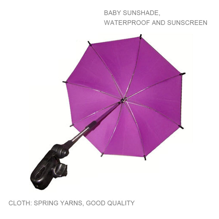 Adjustable Umbrella For Golf Carts, Baby Strollers/Prams And Wheelchairs To Provide Protection From Rain And The Sun