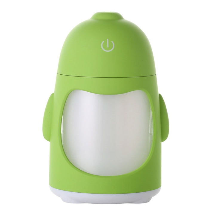 QW-Q3 150ML Mini Creative Penguin Shape USB Color Night Light Aromatherapy Air Humidifier for Home