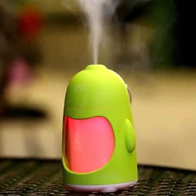 QW-Q3 150ML Mini Creative Penguin Shape USB Color Night Light Aromatherapy Air Humidifier for Home