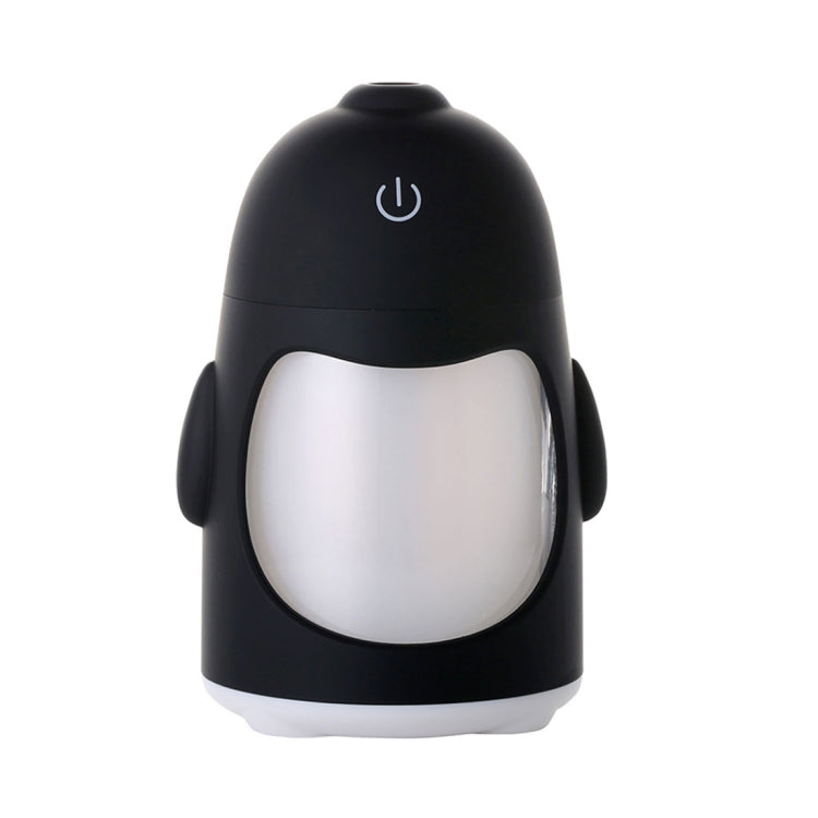 QW-Q3 150ML Mini Creative Penguin Shape USB Color Night Light Aromatherapy Air Humidifier for Home